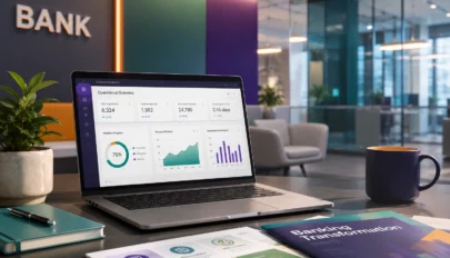 Workflow automation platform for modern banking operations with AI-native CRM and project management dashboard